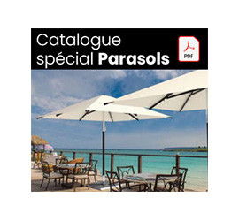 Catalogue de parasols publicitaires